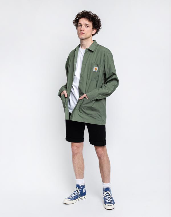Carhartt WIP L/S Creek Shirt Dollar Green L