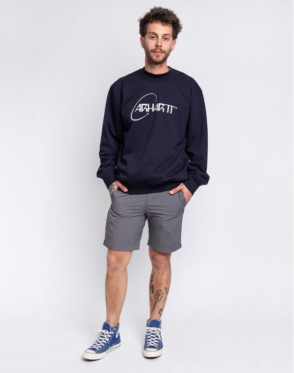 Carhartt WIP Orbit Sweat Dark Navy / White L