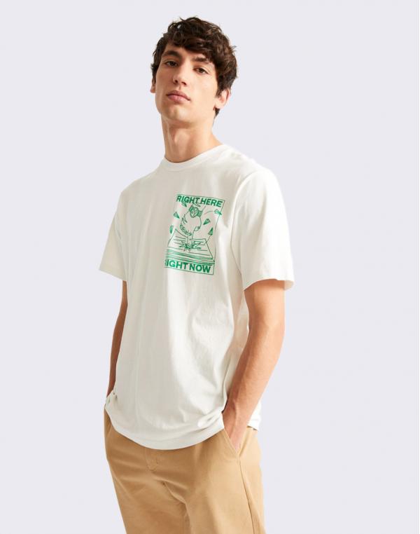 Thinking MU Right Here T-Shirt SNOW WHITE M