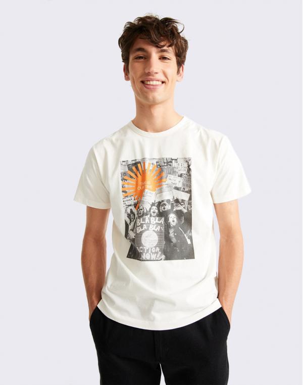 Thinking MU This Is Our Time T-Shirt SNOW WHITE S