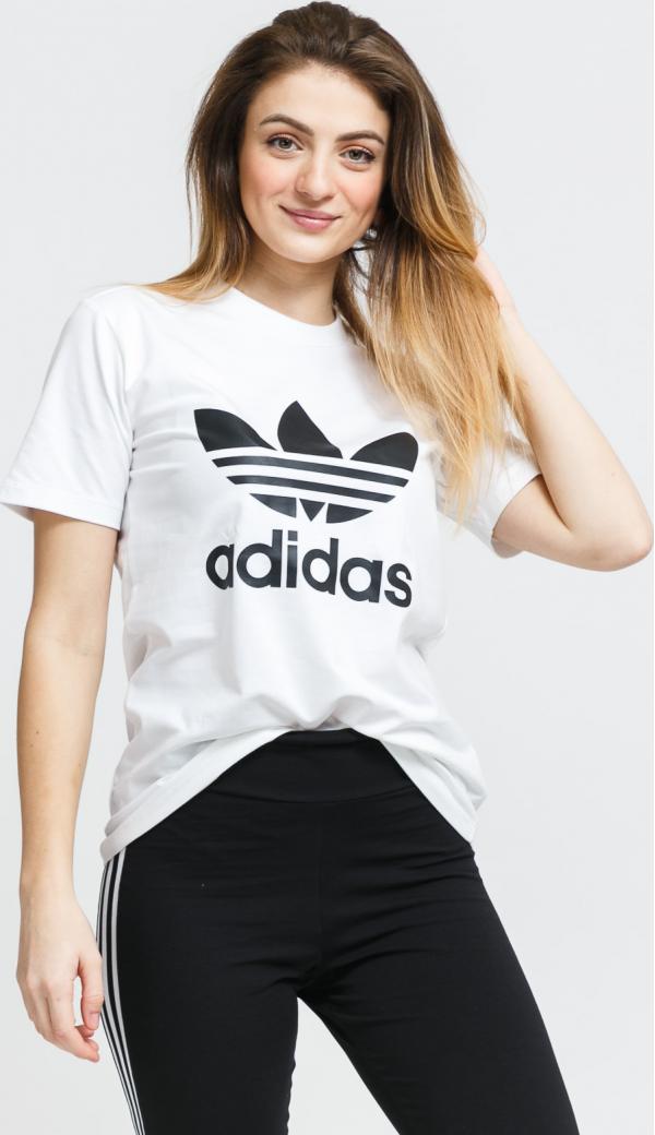 adidas Originals Trefoil Tee bílé