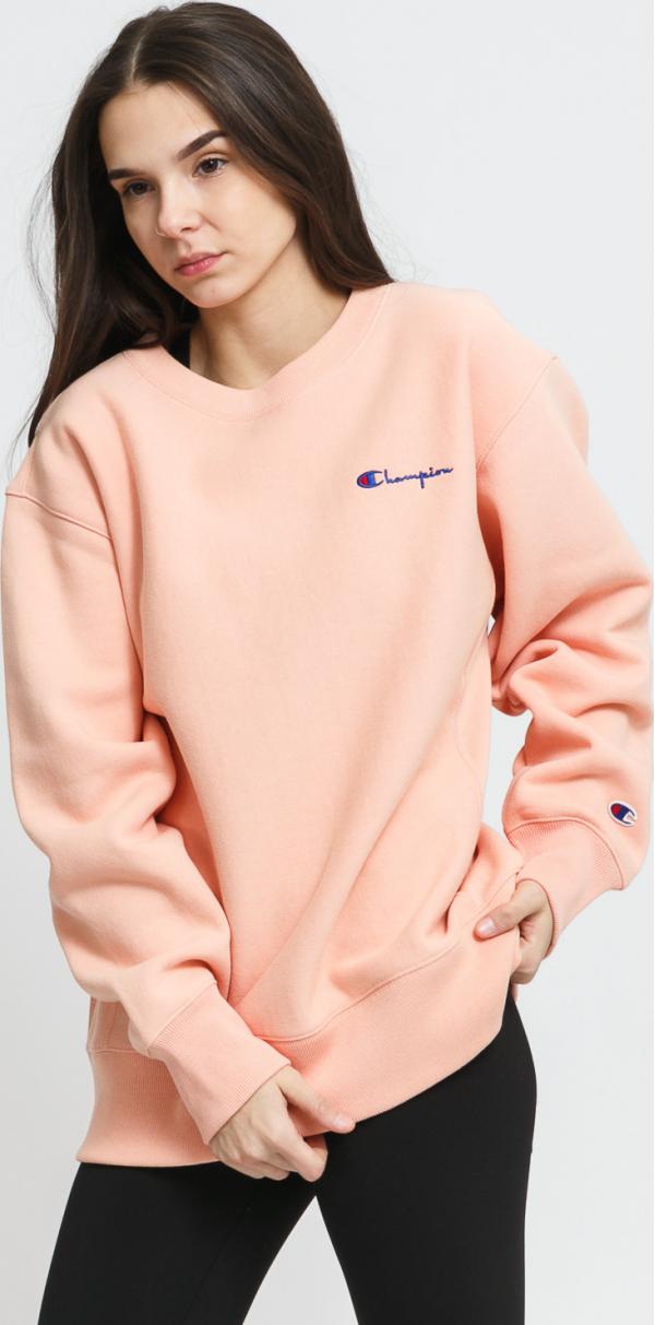 Champion Crewneck weatshirt lososová