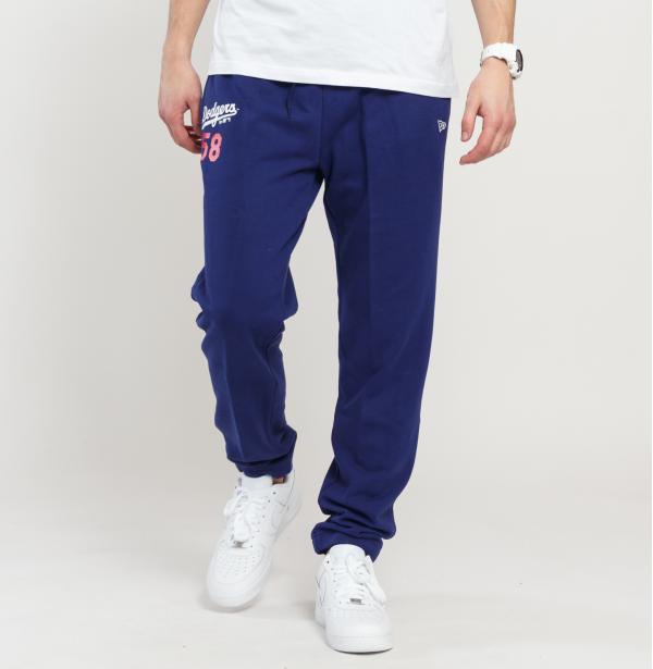 New Era MLB Jersey Script Jogger LA tmavě modré