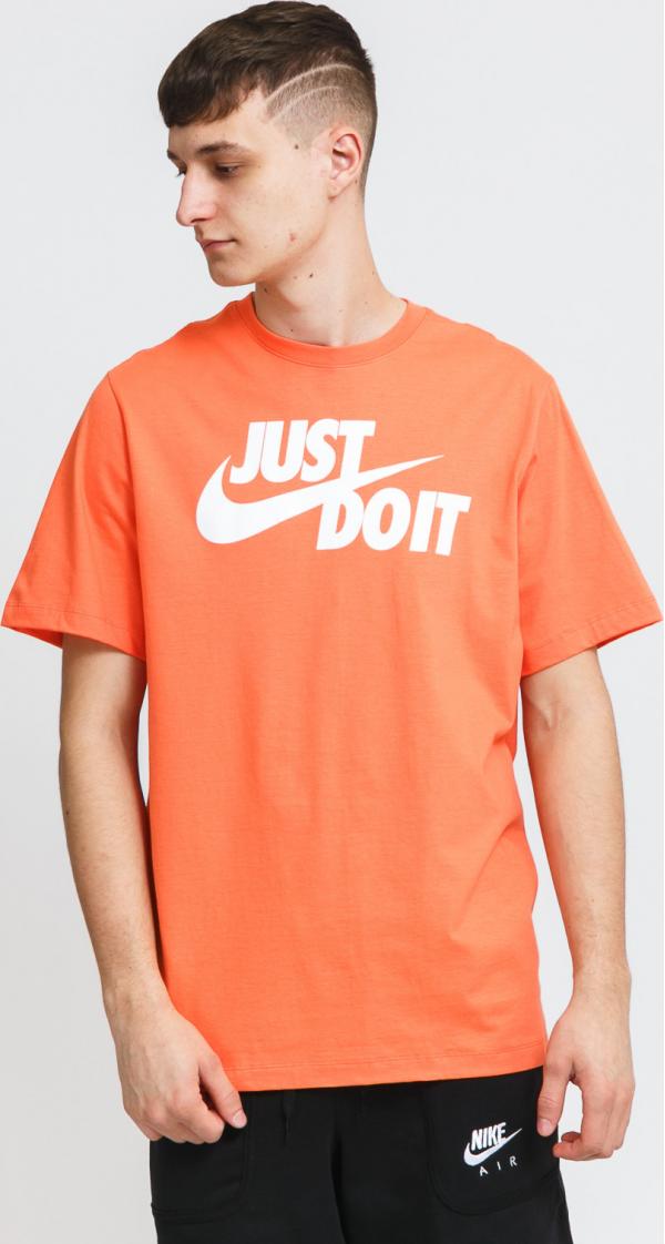 Nike  NSW Tee Just Do It Swoosh oranžové