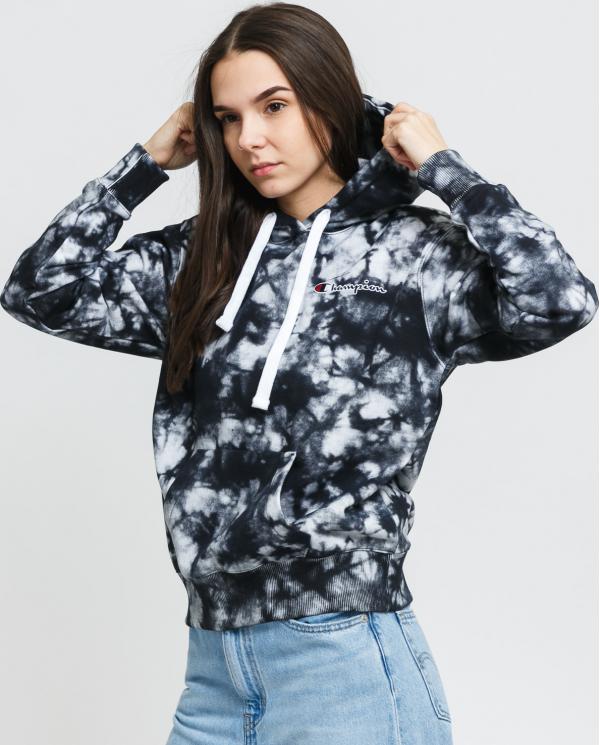 Champion Heavy Cotton treet Culture Hoodie černá / bílá