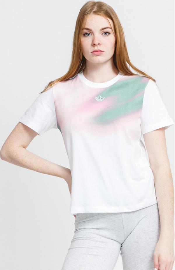 adidas Originals T-Shirt bílé / multicolor