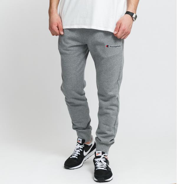 Champion Rib Cuff Pants melange šedé