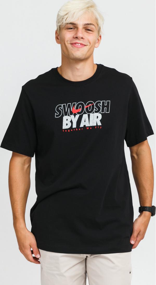 Nike  NSW Tee Swoosh By Air G černé