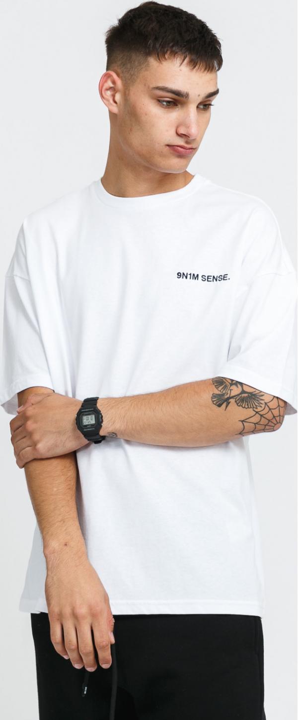 9N1M SENSE. ogo T-Shirt bílé