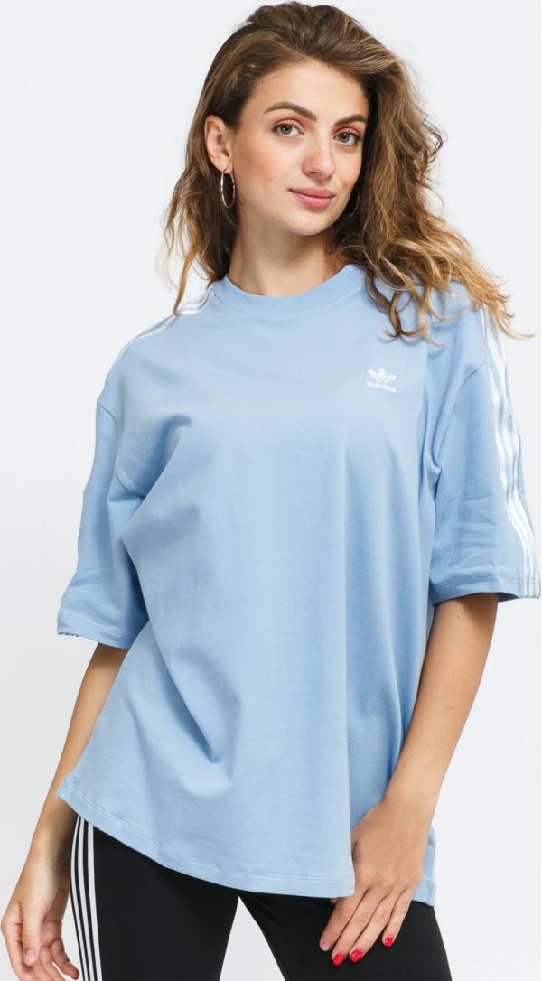 adidas Originals Tee světle modré