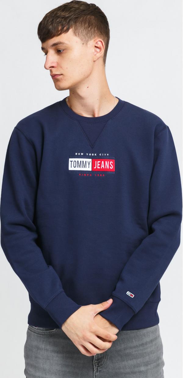 TOMMY JEANS M Timeless Crew navy