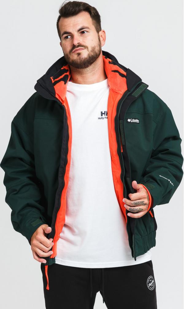 Columbia Field Roc Bugaboo Interchange Jacket olivová / černá / oranžová
