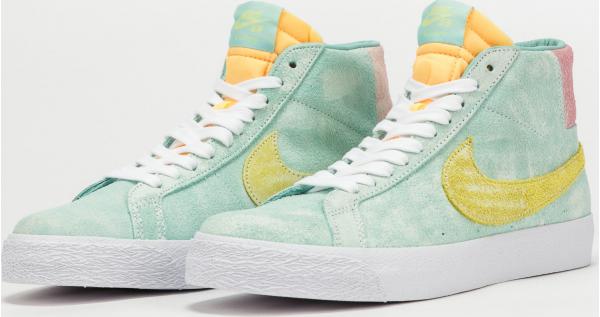 Nike SB Zoom Blazer Mid Premium light dew / lt zitron - green glow