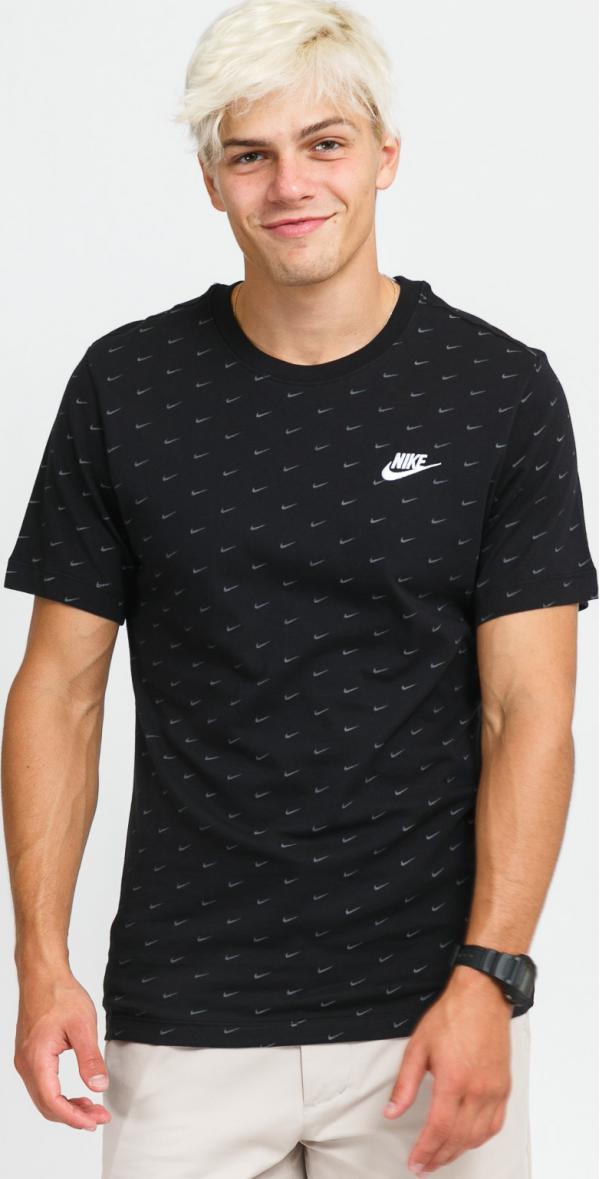 Nike M NSW SS Tee Mini Swoosh černé