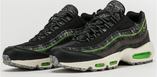 Nike Air Max 95 black / electric green