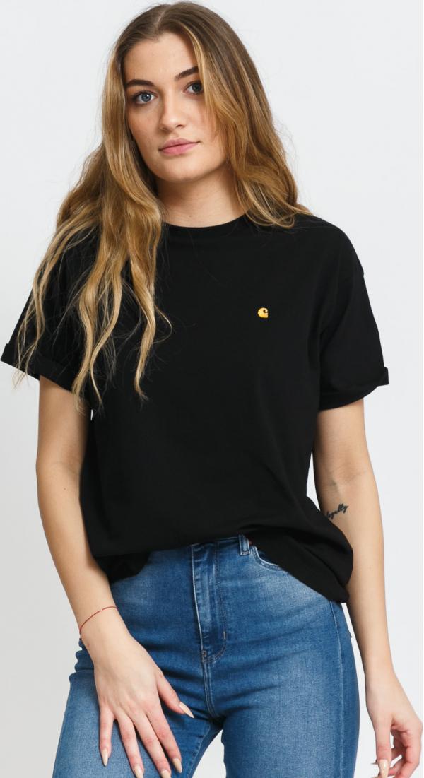 Carhartt WIP W' SS Chase Tee černé