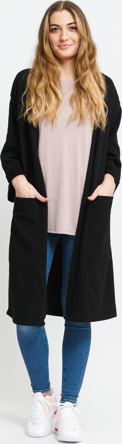 Urban Classics adies Oversized Terry Cardigan černá