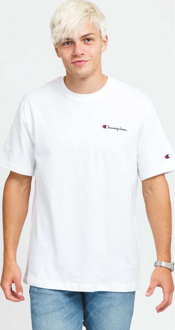 Champion Crewneck T-Shirt bílé