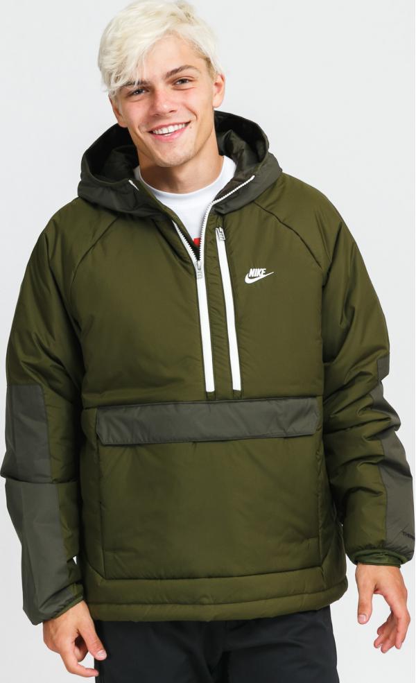 Nike  NSW Therma-Fit Repel egacy Hoody Anorak olivová