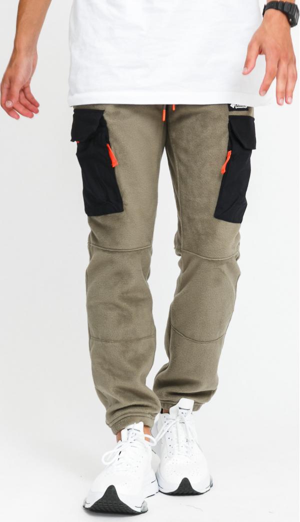 Columbia Field ROC Backbowl Fleece Pant olivové / černé