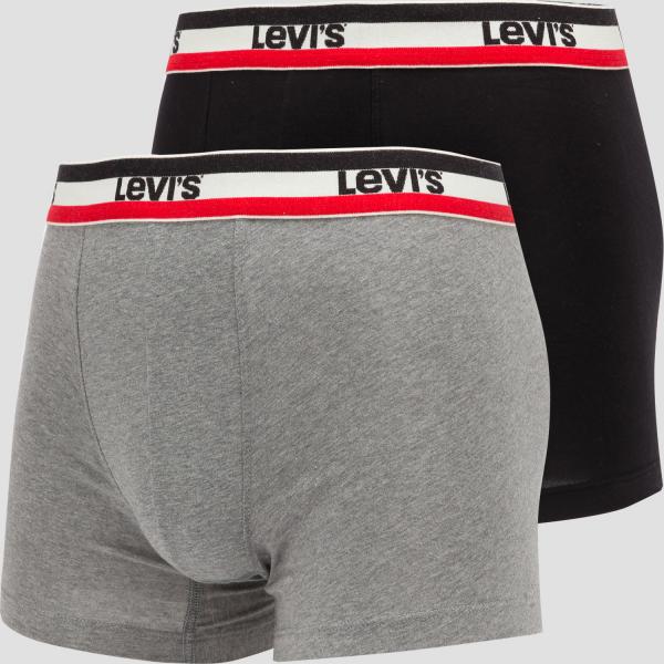 evi's ® 2Pack Boxer Brief černé / melange šedé
