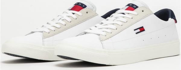 TOMMY JEANS Retro Vulc JTM Leather white