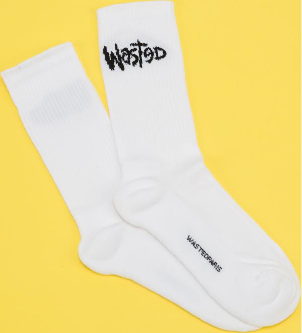 Wasted Paris Socks Noway bílé