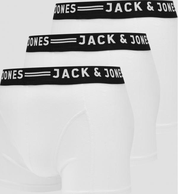 Jack & Jones Sense Trunks 3Pack bílé