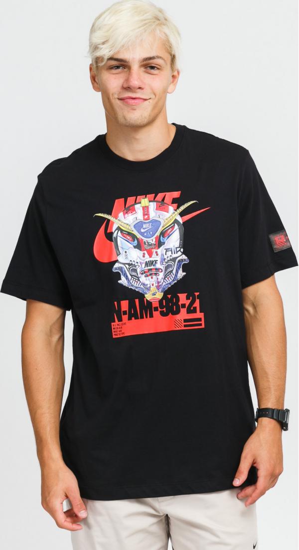 Nike M NSW Tee Mech Air Mask černé