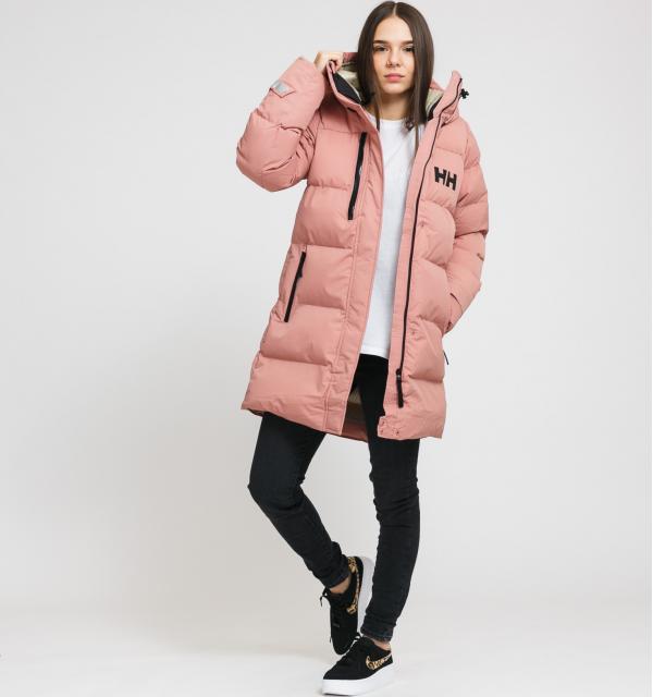 Helly Hansen W Adore Puffy Parka tmavě růžová
