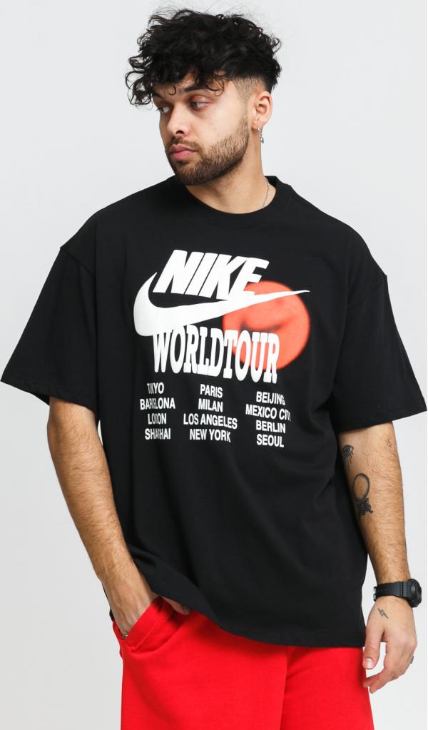 Nike M NSW Tee World Tour černé