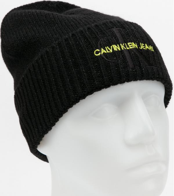 CALVIN KLEIN JEANS Monogram Reflective černý