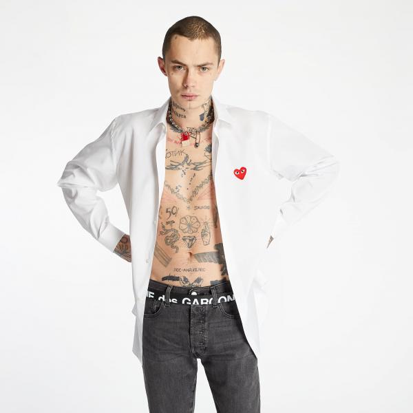Comme des Garçons Play Shirt White