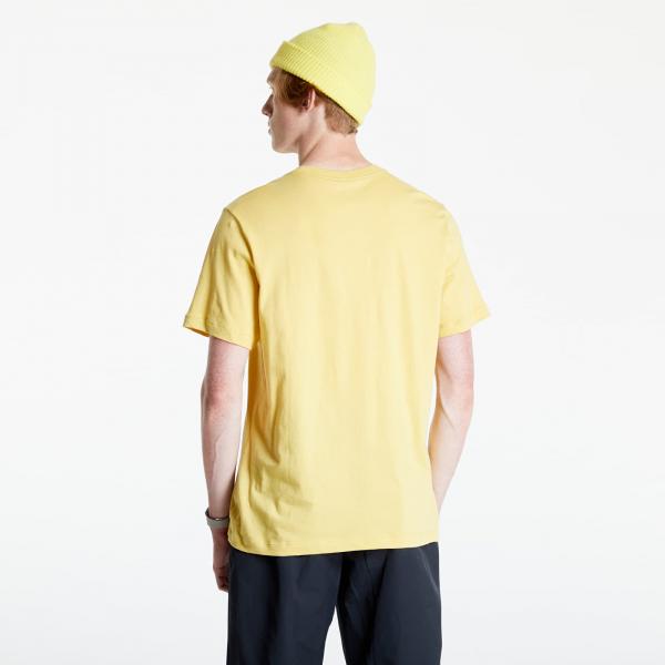 Nike Sportswear Club Men's T-Shirt Saturn Gold/ White