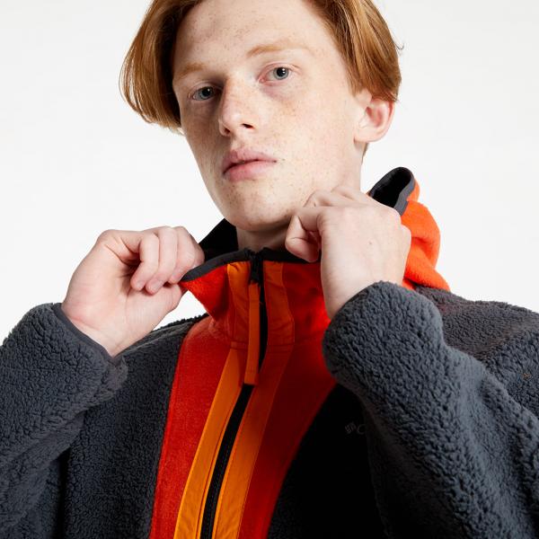 Columbia Backbowl™ Sherpa Full Zip Hoodie Red Quartz