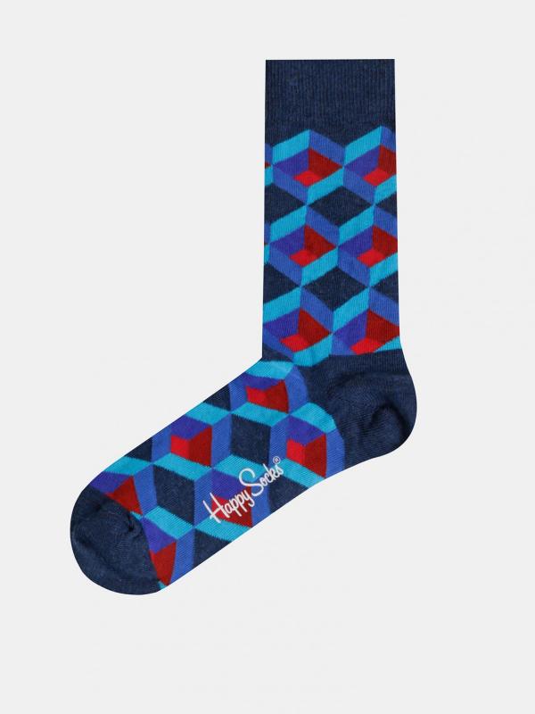 Optic Square Ponožky Happy Socks