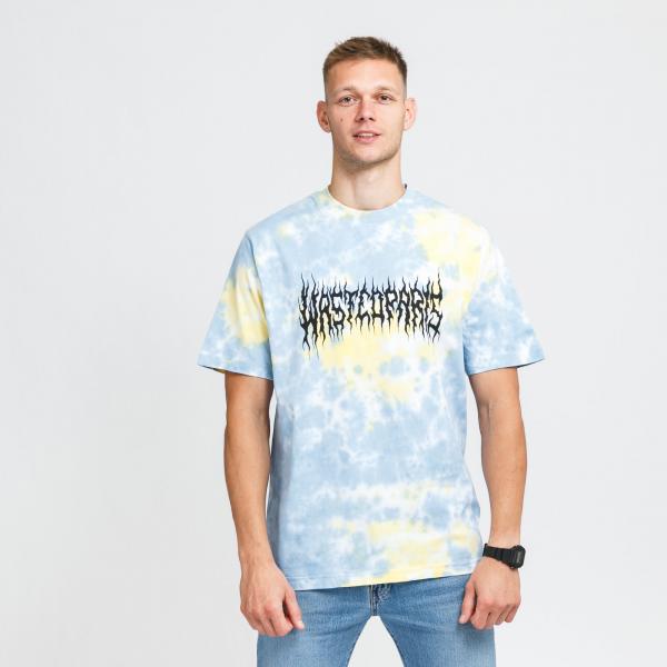 Wasted Paris T-shirt Tie & Dye Fire Bridge modré / žluté