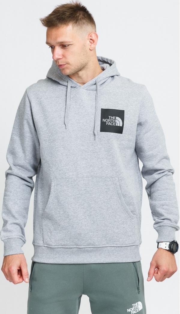 The North Face  Fine Hoodie melange šedá