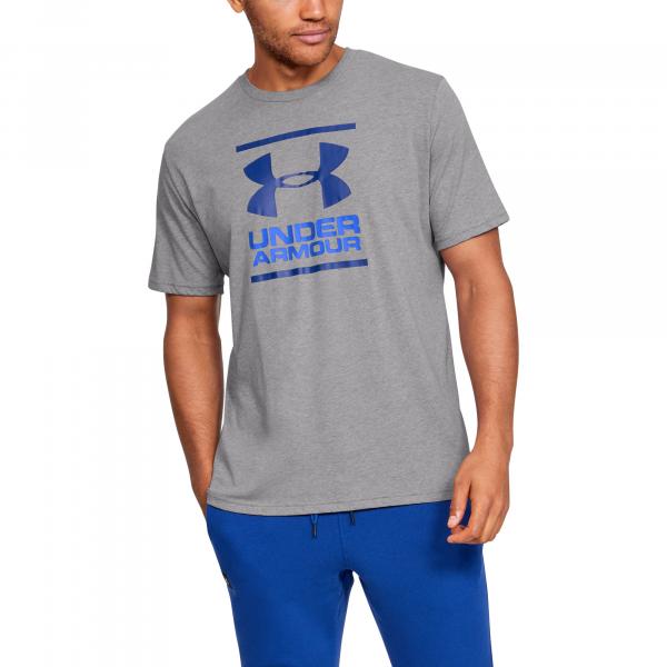 Under Armour Gl Foundation SS T Steel Light Heather/ Versa Blue/ American Blue