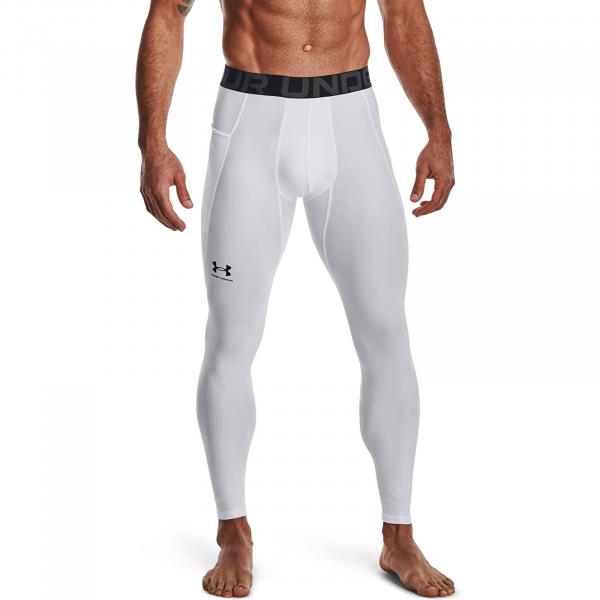 Legíny Under Armour Hg Armour Leggings White/ Black L