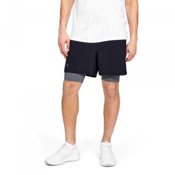 Under Armour Qualifier 2-In-1 Short Black