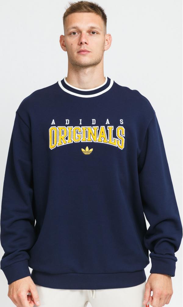 adidas Originals Script Crew navy