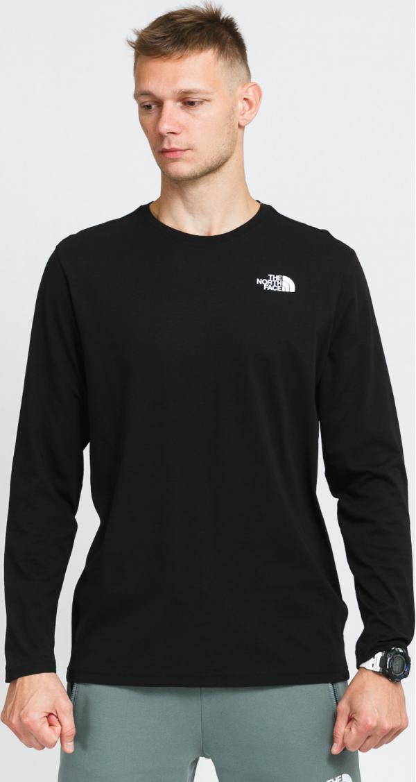 The North Face  L/S Red Box Tee černé