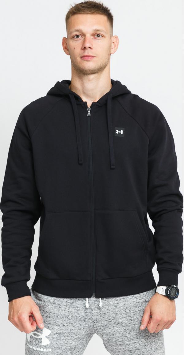 Under Armour Rival Fleece FZ Hoodie černá