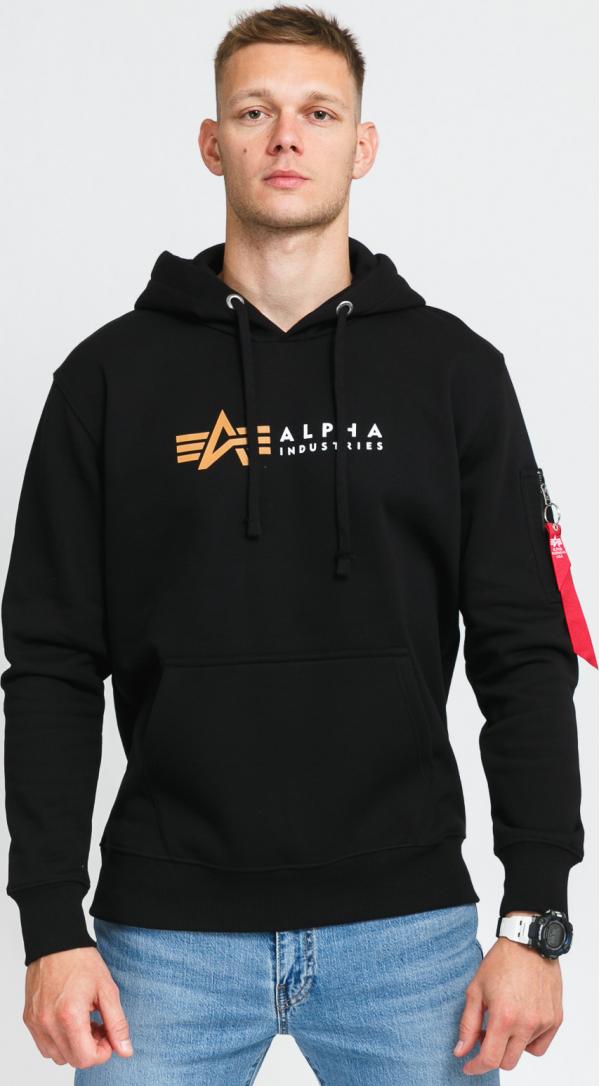 Alpha Industries Alpha abel Hoody černá