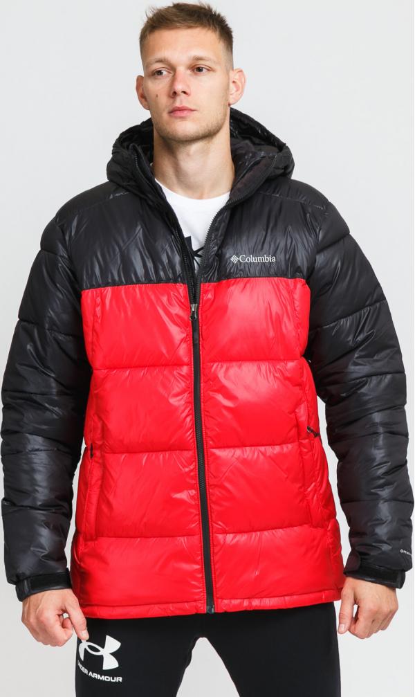 Columbia Pike ake Hooded Jacket červená / černá