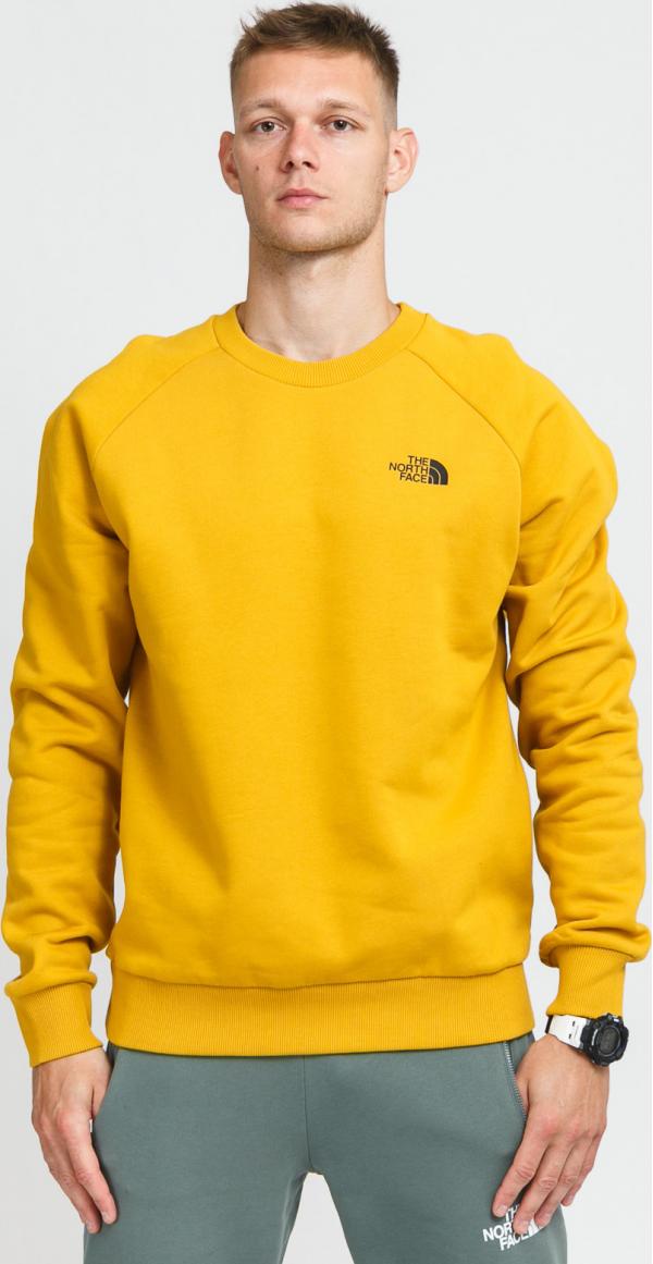 The North Face  Rag Red Box Crew tmavě žlutá