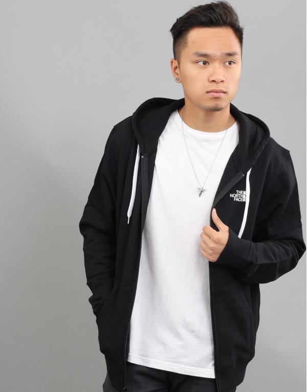 The North Face Open Gate Full Zip Hoodie černá
