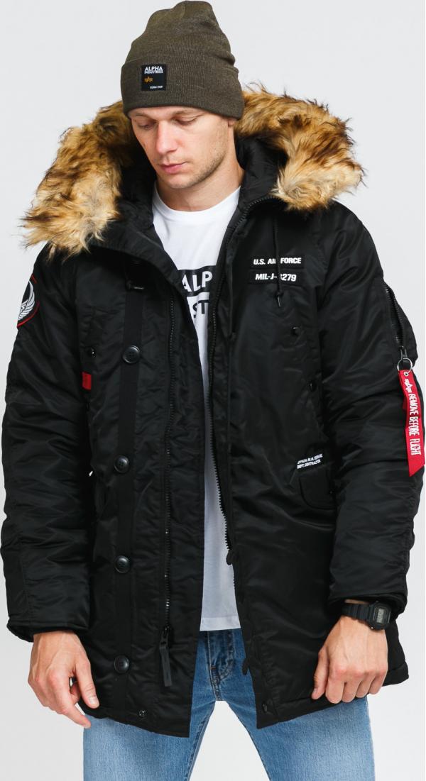 Alpha Industries N3B Airborne černá