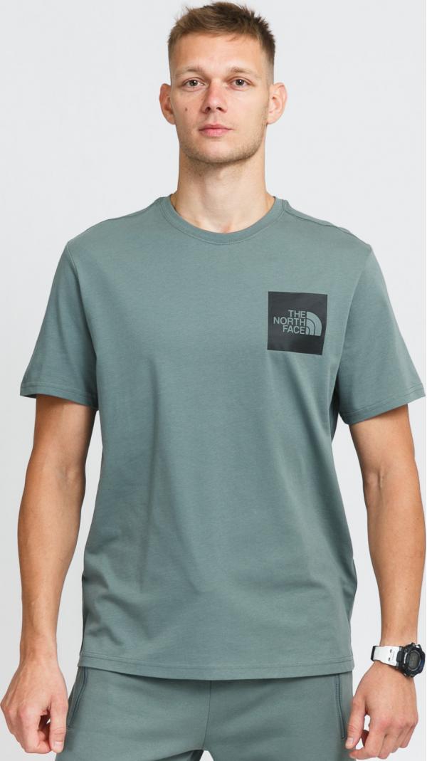 The North Face M S/S Fine Tee tmavě olivové